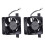 2pcs Game Console Cooling Fan Heat Dissipation Replacement 2