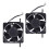 2pcs Game Console Cooling Fan Heat Dissipation Replacement 3