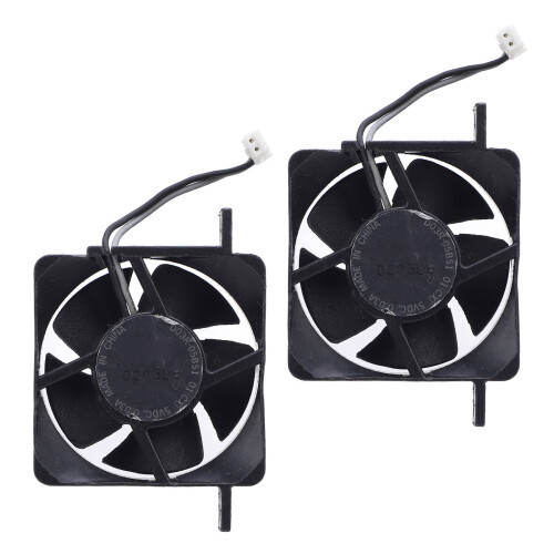 2pcs Game Console Cooling Fan Heat Dissipation Replacement 2