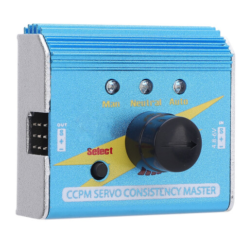 RC Servo Tester 3CH Digital Aluminum Shell for Helicopter Car Boat 1