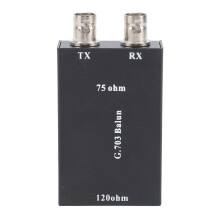 BNC Ethernet to RJ45 Converter 75ohm to 12ohm for Security