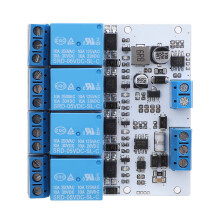 4 Channel Relay Module 9600bps Auto Switch Optocoupler for Modbus RTU