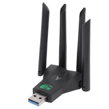 Wireless Network Adapter 1300Mbps Dual Band 2.4G 5GHz USB WiFi