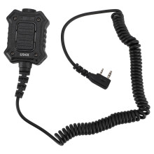U94X Push to Talk Adapter Coiled Cable for TYT UV82 UV6R BF888S