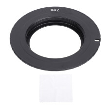Camera Lens Adapter Ring Aluminum M42 42mm for Canon Rebel