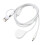 2 in 1 USB Type C Fast Charging Cable for iPhone 15 Pro Max Watch 1