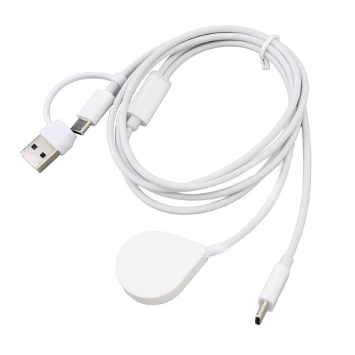 2 in 1 USB Type C Fast Charging Cable for iPhone 15 Pro Max Watch