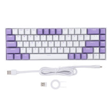 68 Keys Hot Swappable Red Switch RGB 60% Mechanical Keyboard