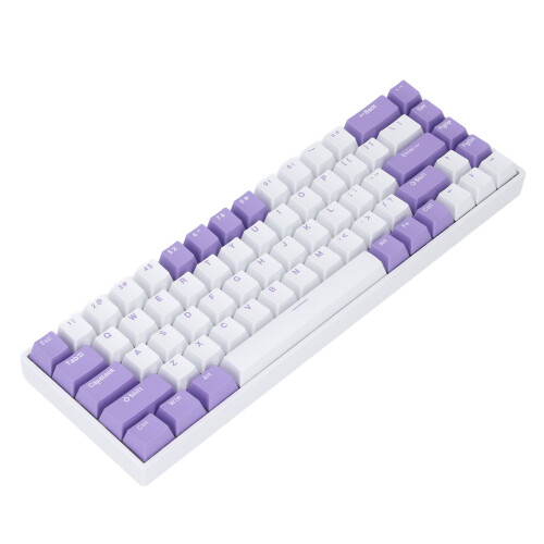 68 Keys Hot Swappable Red Switch RGB 60% Mechanical Keyboard 1