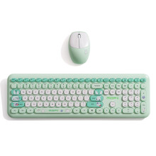 Mofii 110-Key Ultra-Slim Wireless Keyboard Mouse Set 1200DPI USB