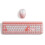 Mofii 110-Key Ultra-Slim Wireless Keyboard Mouse Set 1200DPI USB 2