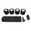 (AU Plug 100‑240V) Restaurant Pager System 20 Beepers 500m Range Vibration Flash 1