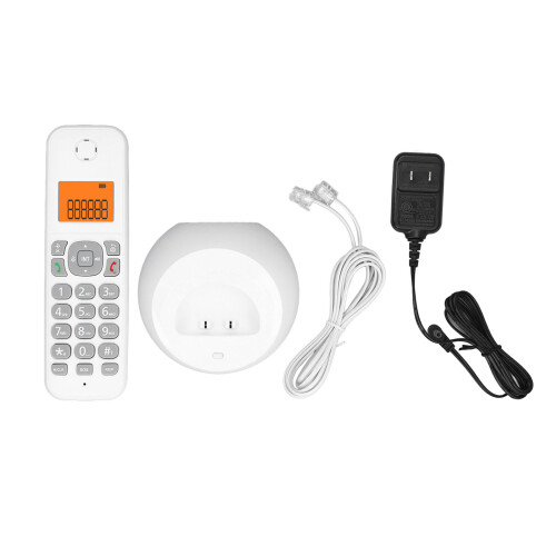 (EU Plug) 1.6 Inch LCD Home Phone Call Forwarding Intercom Cordless US Plug