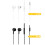 realme Buds Classic 3.5mm Wired Earbuds 1.3m 14.2mm Driver Mic Remote 1
