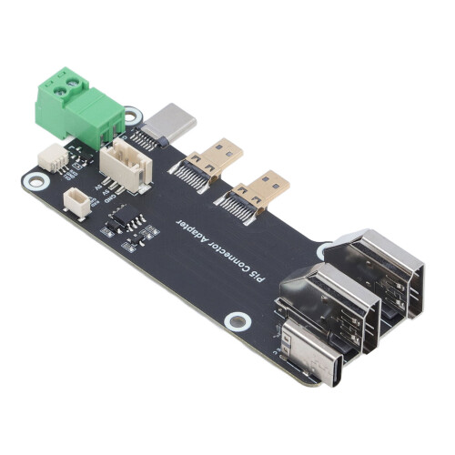 Expansion Board Micro HD Adapter for RasPi 5 4B Dual 4K 2
