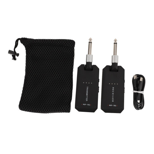 5.8GHz 4ch Wireless Guitar System Rechargeable for Electric Guitar