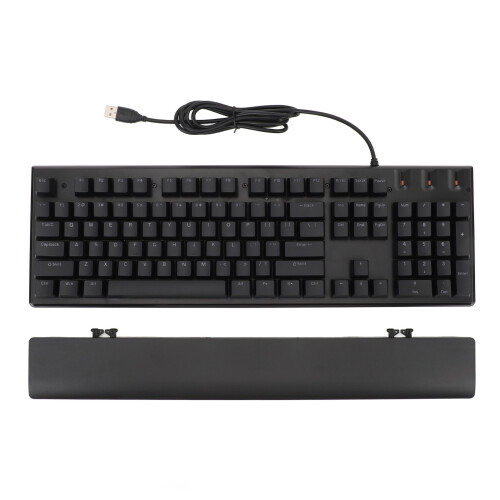 RGB Gaming Keyboard 104 Keys Blue Switch LED Backlit USB Wired