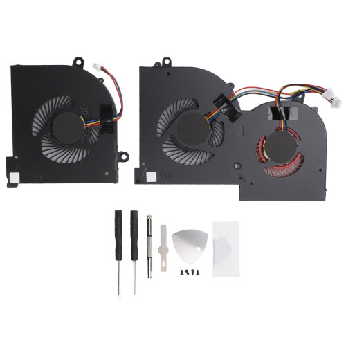 Replacement CPU GPU Fan for MSI GS65 8SE 8SF 8SG 8RE 8RF