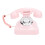 Retro Rotary Dial Phone Clear Voice Number Storage Corded 5