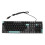 (Sky Bluish White) Wired Gaming Keyboard Metal Backlit USB Large Print Black 1