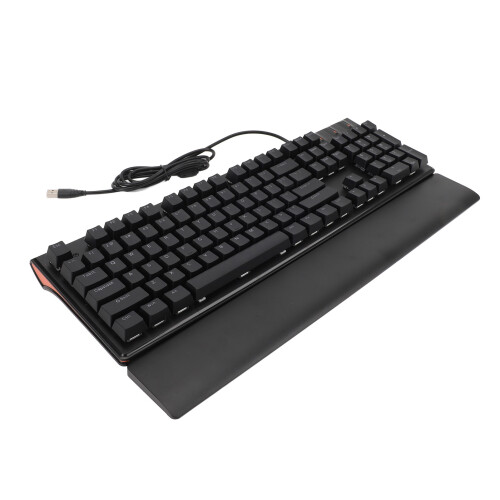 RGB Gaming Keyboard 104 Keys Blue Switch LED Backlit USB Wired 2