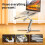 Laptop Stand 360 Rotating Metal Foldable 16" Ergonomic 5