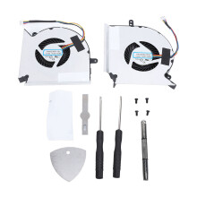 CPU GPU Cooling Fan Aluminum Alloy 4 Pin for MSI GL63 GE63