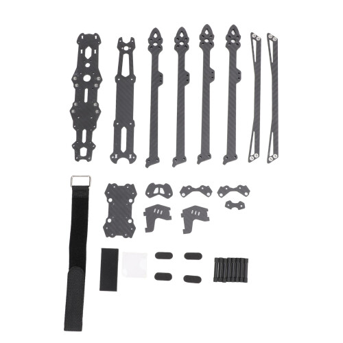 10in 3K Carbon Fiber FPV Drone Frame Kit MAK4 V2 1