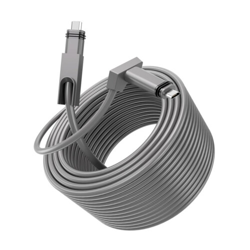 Rectangular Satellite V2 Cable 49.2ft 1200Mbps IP68 Water Resistant 2