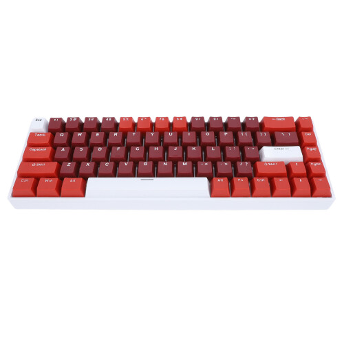 68 Keys Mechanical Keyboard Red Switch RGB Wireless Bluetooth 1