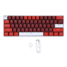 61 Key Mechanical Keyboard 60% Blue Switch RGB Backlit Wireless Type C