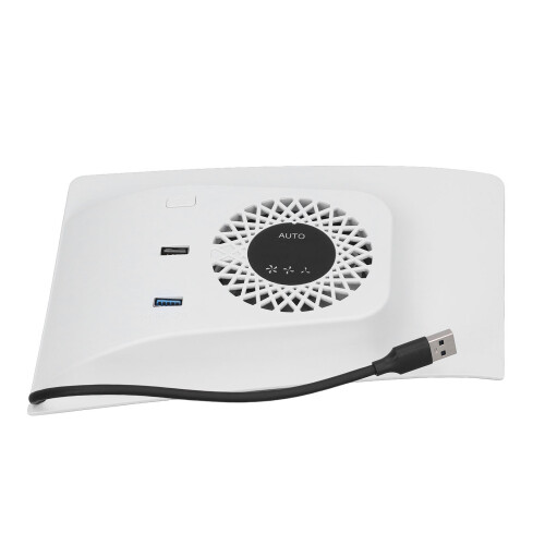 Console Cooling Fan Plate Temp Control RGB Game Cooler 2 USB 1