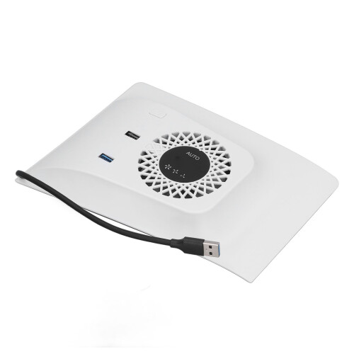 Console Cooling Fan Plate Temp Control RGB Game Cooler 2 USB 2