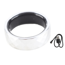 (Size20 (US 10, for Finger 69mm / 2.7in)) Smart Ring Aluminium Sleep Monitor Step Count Size18