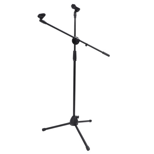 Adjustable Boom Mic Stand with Tripod Base for Singing Karaoke Stage 2
