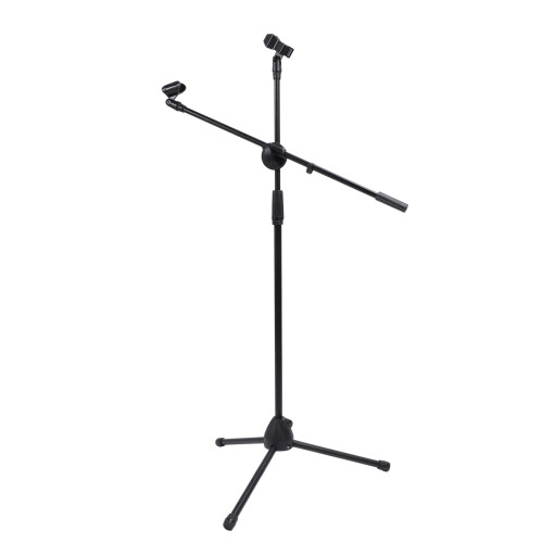 Adjustable Boom Mic Stand with Tripod Base for Singing Karaoke Stage 1