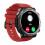LOKMAT ZEUS 5 PRO Smart Watch Flashlight Compass Bluetooth Call Red 1