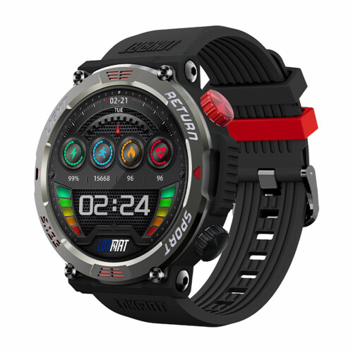 LOKMAT ZEUS 5 PRO Sports Smart Watch Bluetooth Flashlight Compass