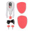 (Grey) Thigh Master Digital Hip Pelvic Floor Trainer with Straps Grey 1
