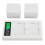 Dual Battery Charger LCD 2 Pack for Pro Camera VMC4030 VMS4230 VMS4430 4