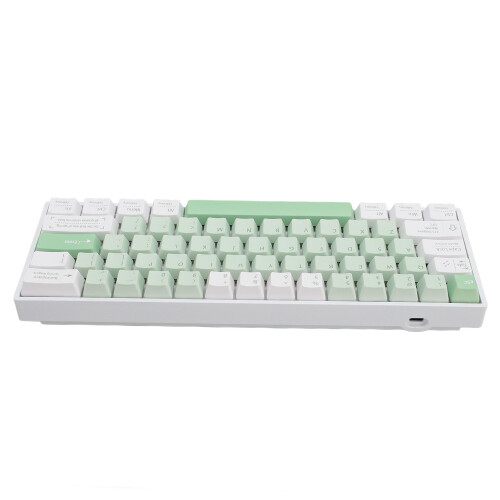 61 Key Mechanical Keyboard Blue Switch RGB Wireless 2.4G Type C Gaming 1