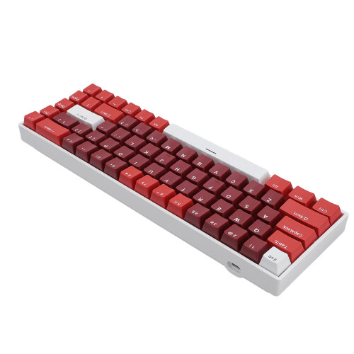 60% Wireless RGB Mechanical Keyboard 68 Keys Bluetooth Type C Compact 1