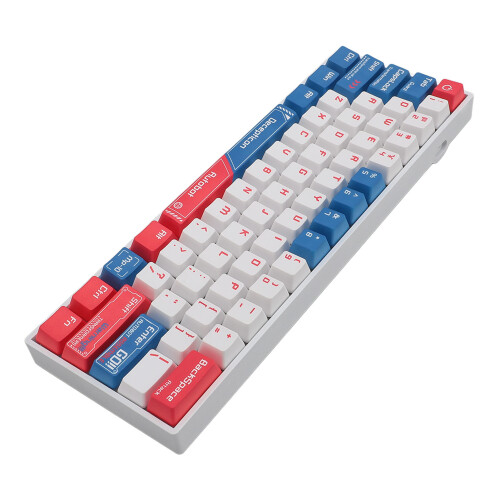 61 Keys Mechanical Gaming Keyboard 2.4G Wireless RGB Red Switch Type C 1