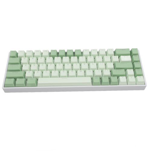 68 Key Mechanical Keyboard Red Switch RGB Wireless 2.4G Type C 2