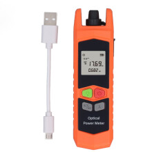 Optical Fiber Power Meter -50 to 26dBm High Accuracy LED FC SC ST