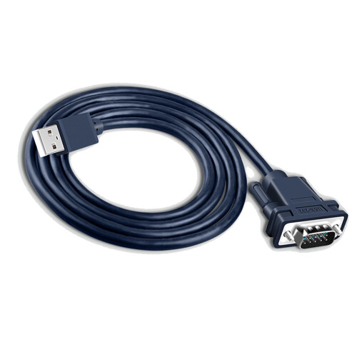 USB to RS232 Adapter 6.56FT Tinned Copper PVC for PC Printer 2