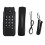 (Black) Wall Mount Corded Phone Adjustable Ringer Redial Black 1