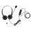 USB C to USB 3.5mm Noise Cancelling Office Telephone Headset 1