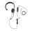 Single Ear Headset USB C to USB 3.5mm PC Laptop 1