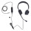 Binaural Headset Noise Cancelling Mic USB C to 3.5mm Black 1